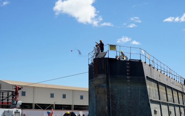 USS Minnesota (SSN 783) Undocking