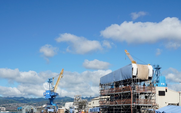 USS Minnesota (SSN 783) Undocking