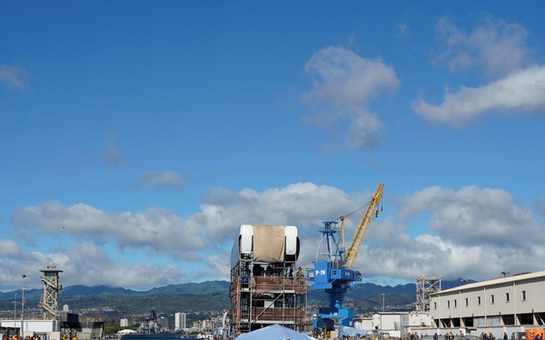 USS Minnesota (SSN 783) Undocking