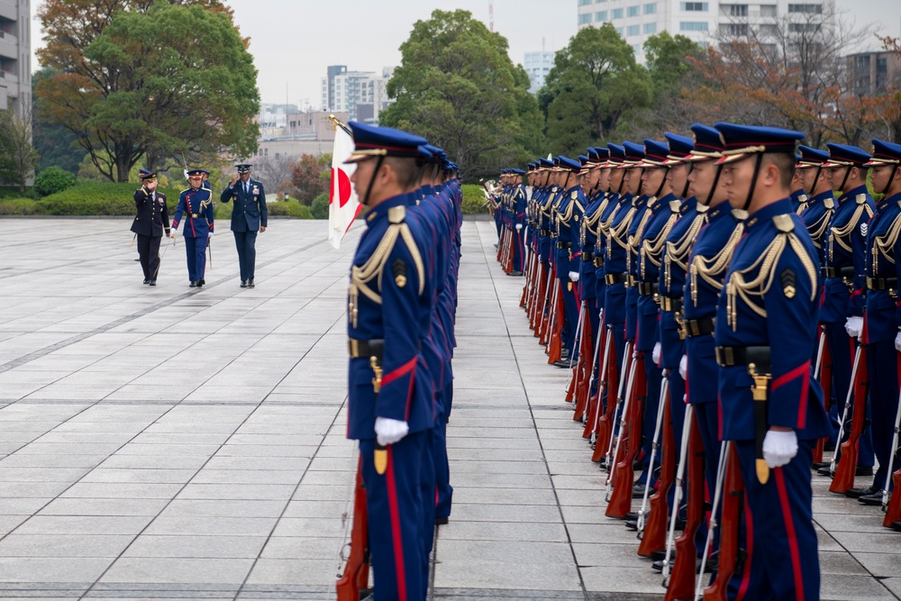 Gen. Charles Q. Brown Jr. Visits Japan