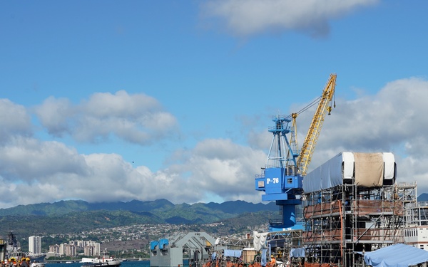 USS Minnesota (SSN 783) Undocking