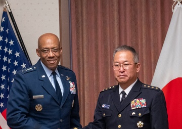 Gen. Charles Q. Brown Jr. Visits Japan