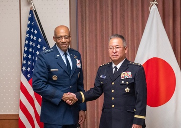 Gen. Charles Q. Brown Jr. Visits Japan