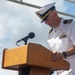 Frank Cable Holds Change of Command Ceremony