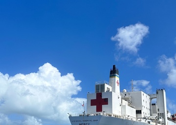 Pacific Partnership 2024-1: USNS Mercy Arrives in Palau