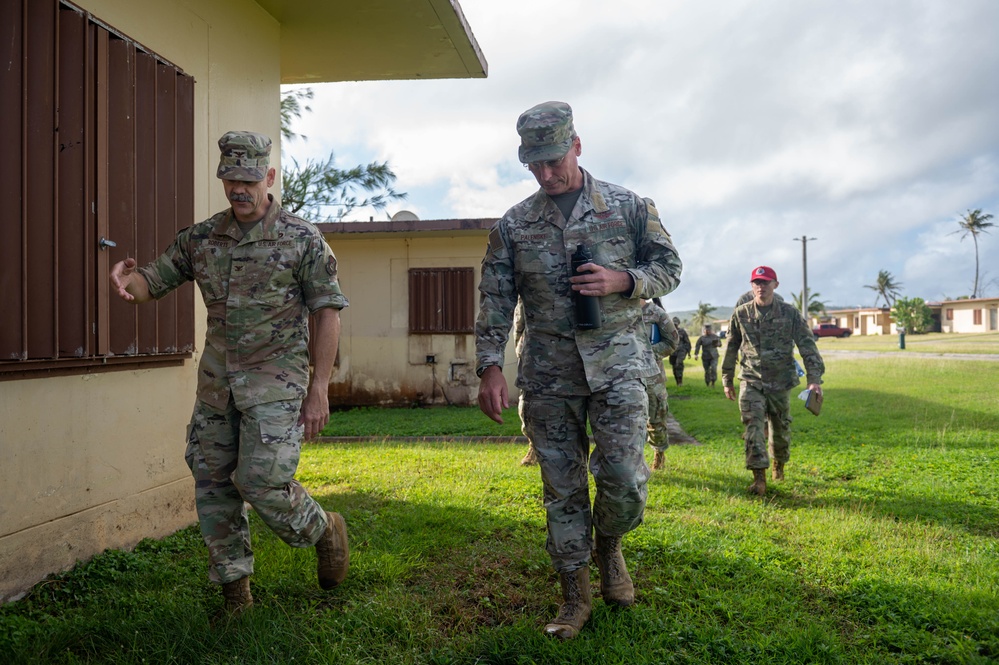 the 356th Expeditionary Civil Engineer Group focuses on the rehabilitation of Flemming Heights