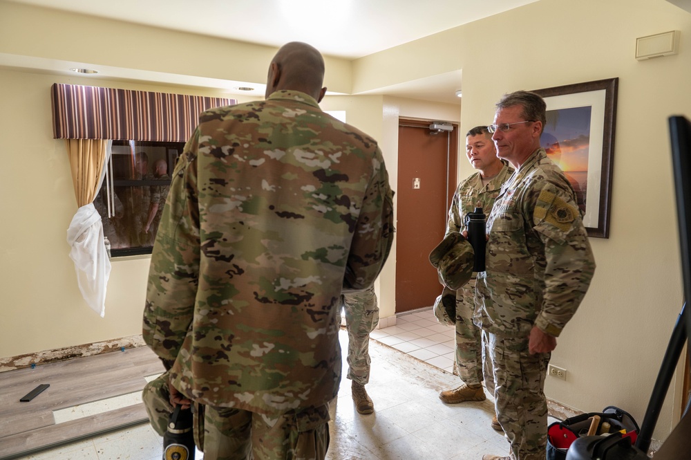 the 356th Expeditionary Civil Engineer Group focuses on the rehabilitation of Flemming Heights