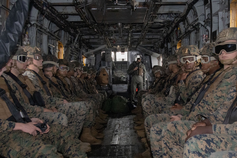 3rd Maintenance Battalion conducts CH- 53E Super Stallion Air Mobility Exercise