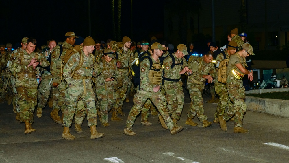 39th Air Base Wing Conducts Norwegian Foot March