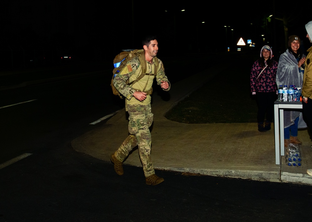 39th Air Base Wing Conducts Norwegian Foot March