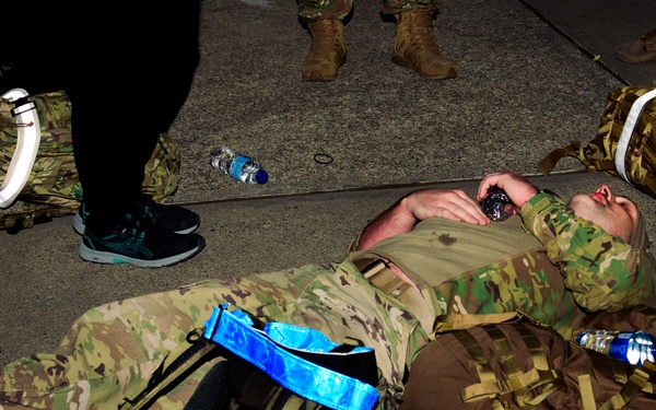 48 Earn Norwegian Foot March Badge at Incirlik AB