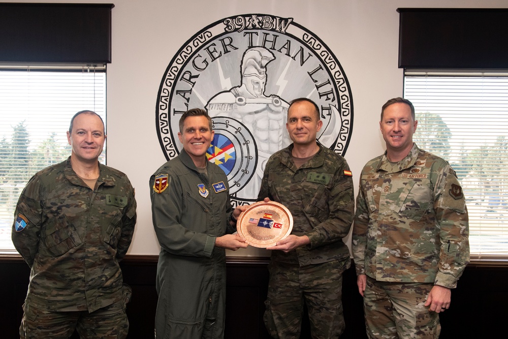 NATO Spanish Patriot Unit holds change of command at Incirlik Air Base with partners