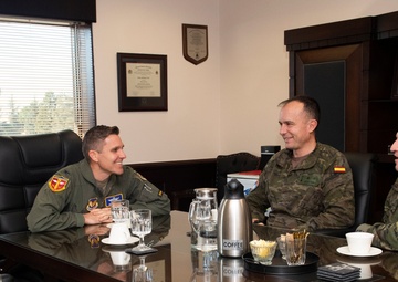 NATO Spanish Patriot Unit holds change of command at Incirlik Air Base with partners