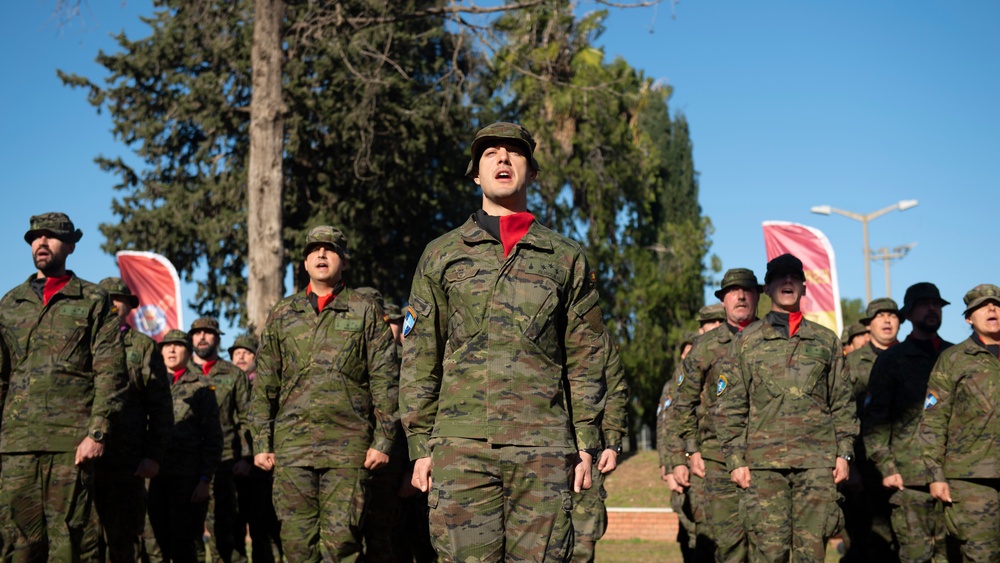 NATO Spanish Patriot Unit holds change of command at Incirlik Air Base with partners