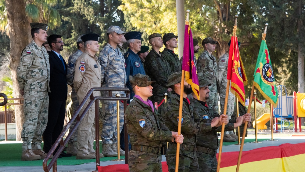 NATO Spanish Patriot Unit holds change of command at Incirlik Air Base with partners