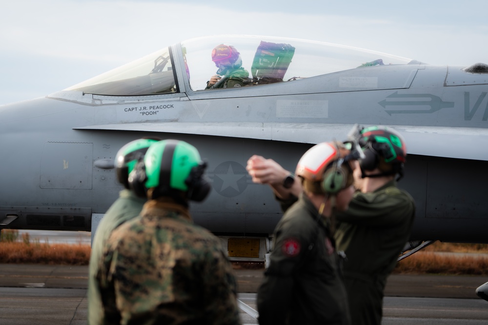 NATR: VMFA-232 conducts flight operations at Nyutabaru Air Base