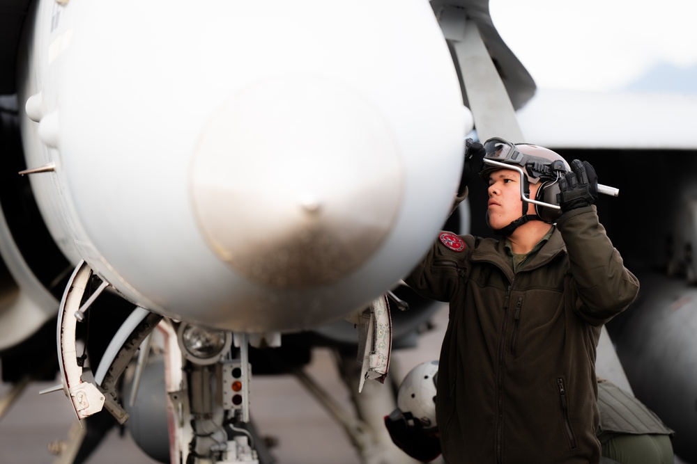 NATR: VMFA-232 conducts flight operations at Nyutabaru Air Base