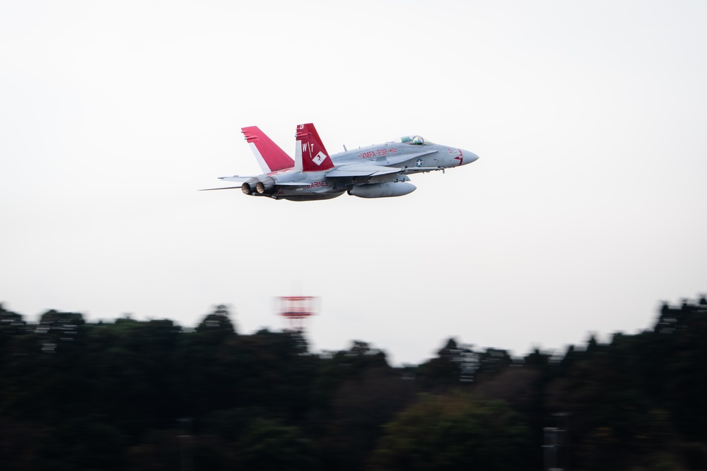 NATR: VMFA-232 conducts flight operations at Nyutabaru Air Base