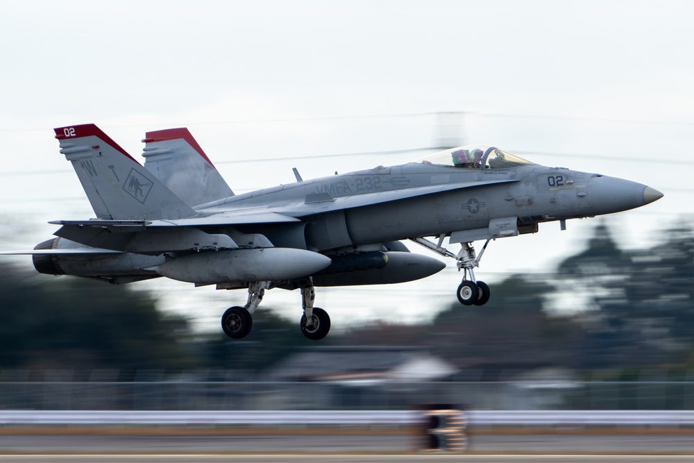 NATR: VMFA-232 conducts flight operations at Nyutabaru Air Base