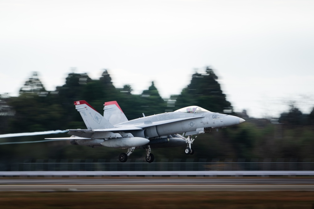 NATR: VMFA-232 conducts flight operations at Nyutabaru Air Base