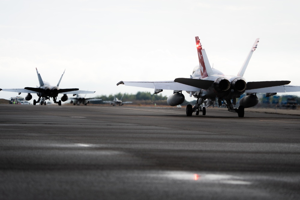 NATR: VMFA-232 conducts flight operations at Nyutabaru Air Base