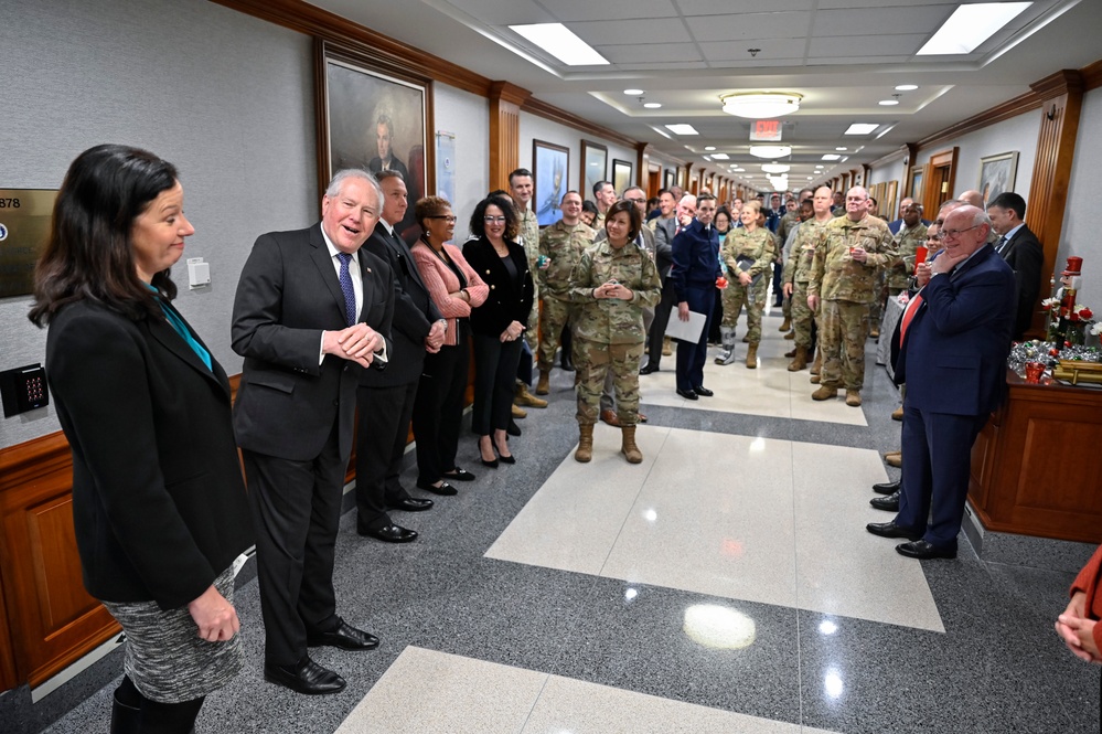 Dvids Images Secaf Kendall Hosts Daf Holiday Party Image Of