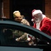 Santa Claus Spreads Holiday Cheer