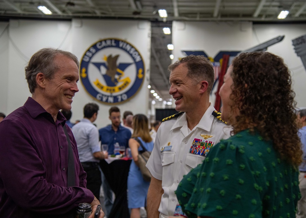 USS Carl Vinson (CVN 70) Hosts Reception for Visitors in Singapore