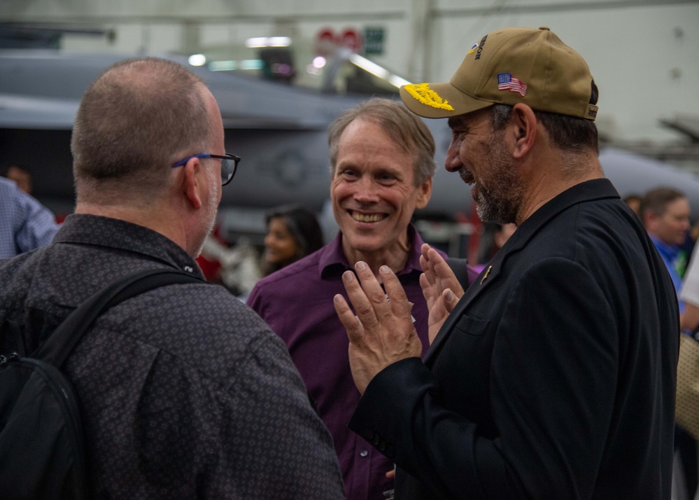 USS Carl Vinson (CVN 70) Hosts Reception for Visitors in Singapore