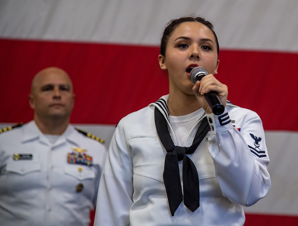 USS Carl Vinson (CVN 70) Hosts Reception for Visitors in Singapore