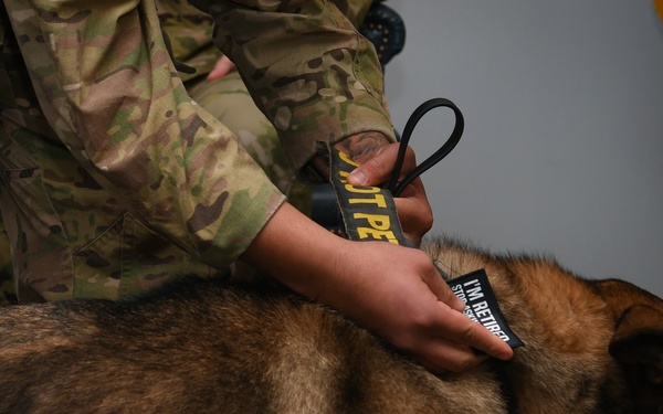 The 319th SFS Retires MWD Zsolti