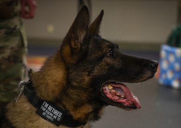 The 319th SFS Retires MWD Zsolti