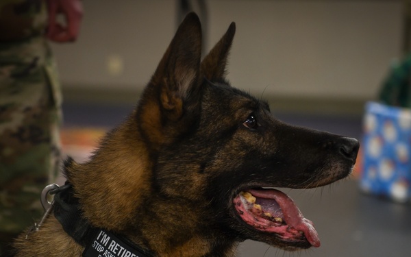 The 319th SFS Retires MWD Zsolti