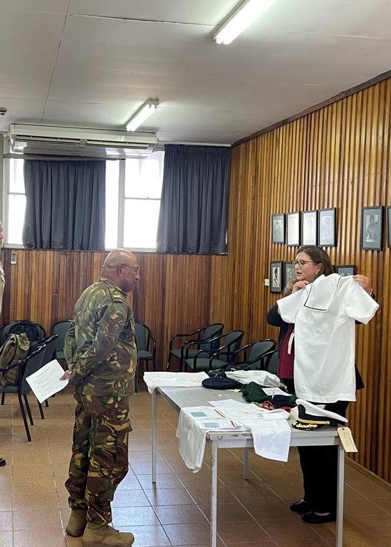 DLA spearheads dress uniform support to Papua New Guinea military