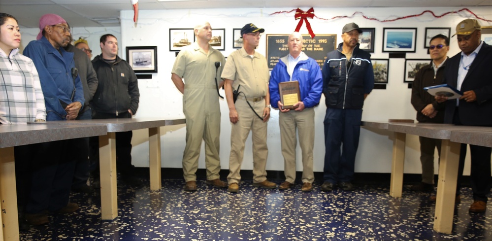 USNS Arctic Receives First Fuel Management Excellence Award