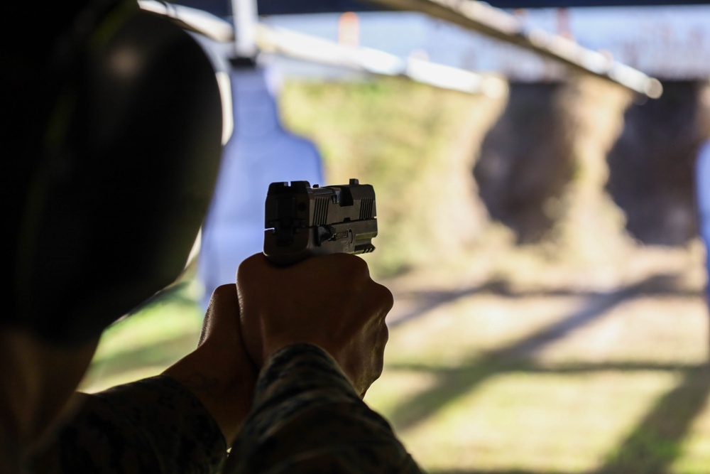 Pistol Range on MCAS Beaufort