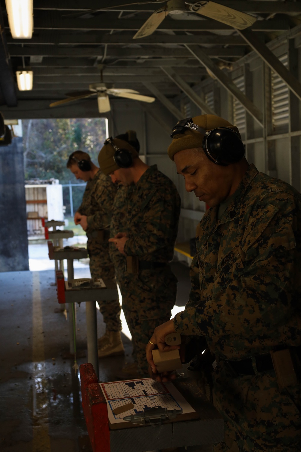 Pistol Range on MCAS Beaufort