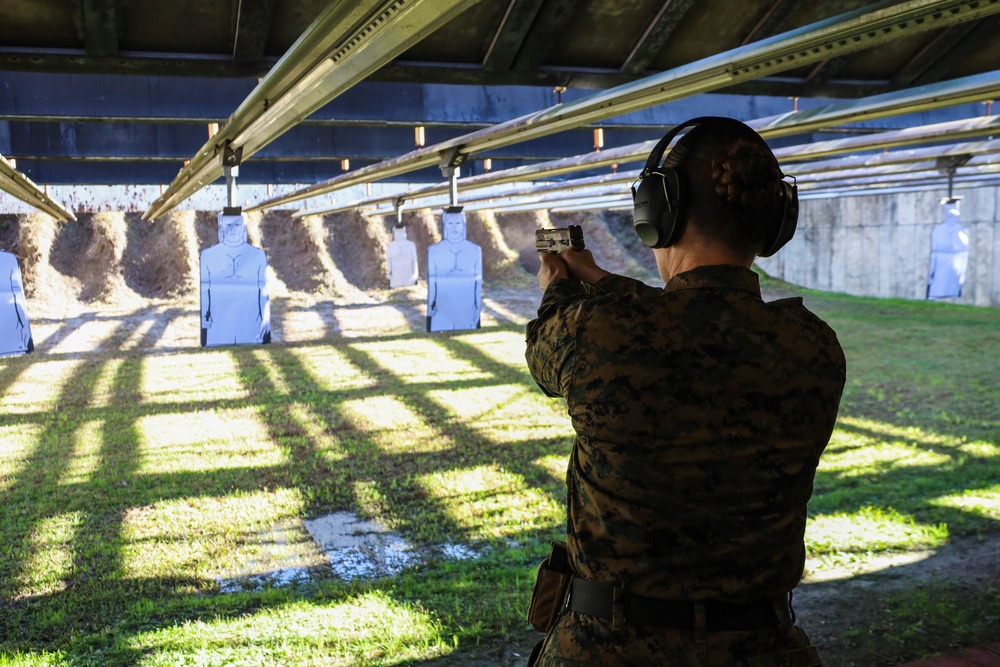 Pistol Range on MCAS Beaufort