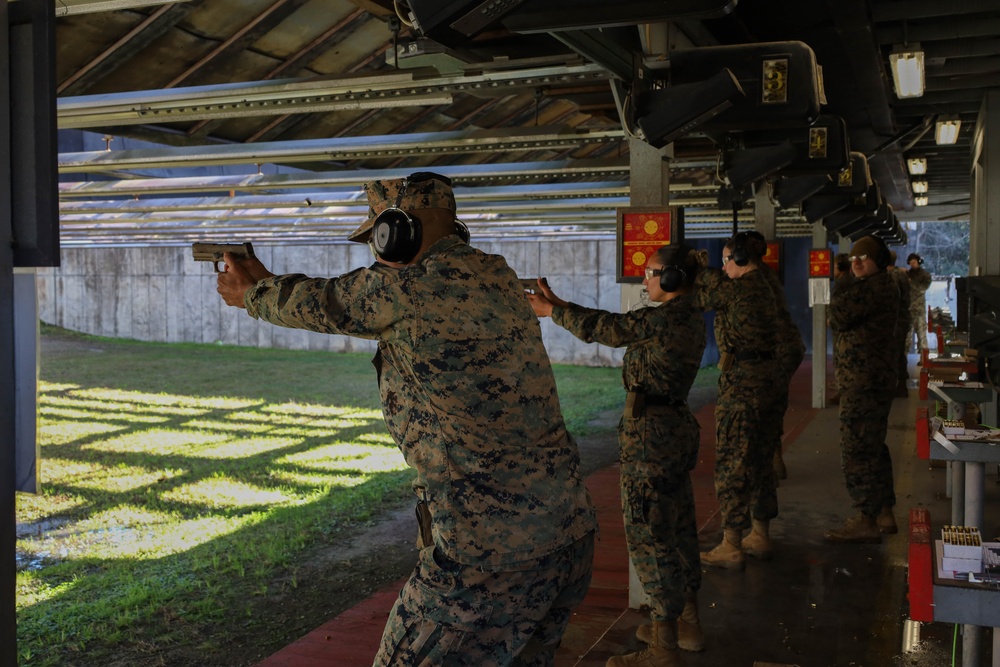 Pistol Range on MCAS Beaufort