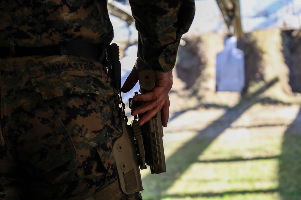 Pistol Range on MCAS Beaufort