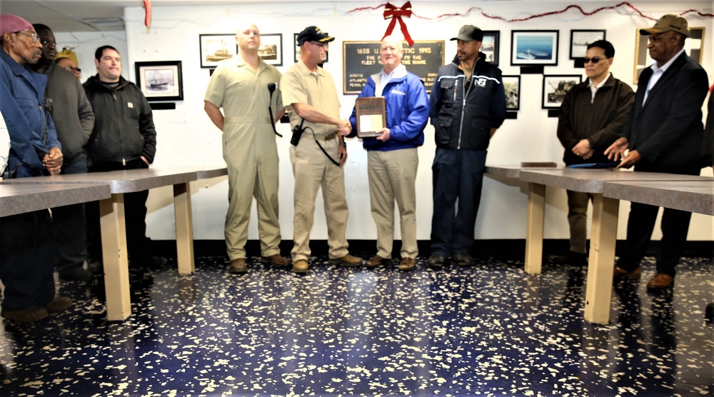 USNS Arctic Receives First Fuel Management Excellence Award