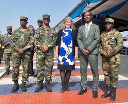 U.S. officials celebrate Armed Forces of Liberia accomplishments at MINUSMA conclusion ceremony