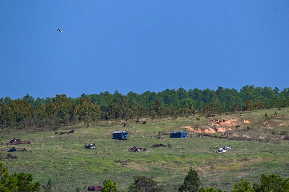 60th FS conducts first live weapons drop since squadron reactivation