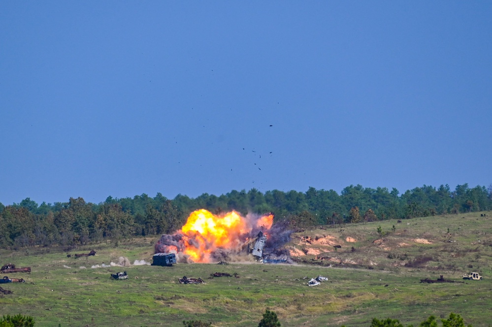 60th FS conducts first live weapons drop since squadron reactivation