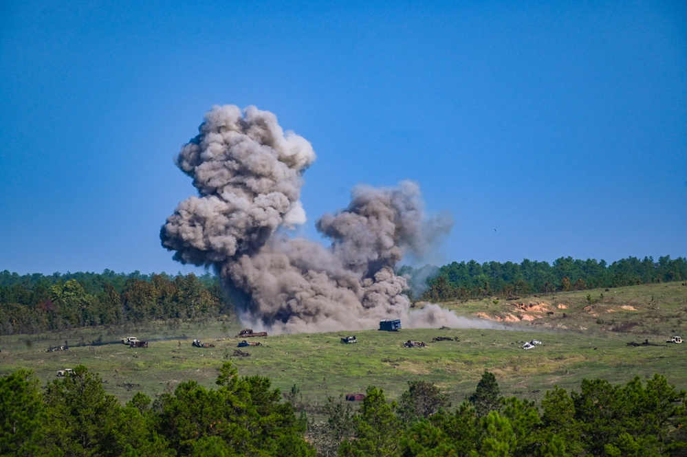 60th FS conducts first live weapons drop since squadron reactivation