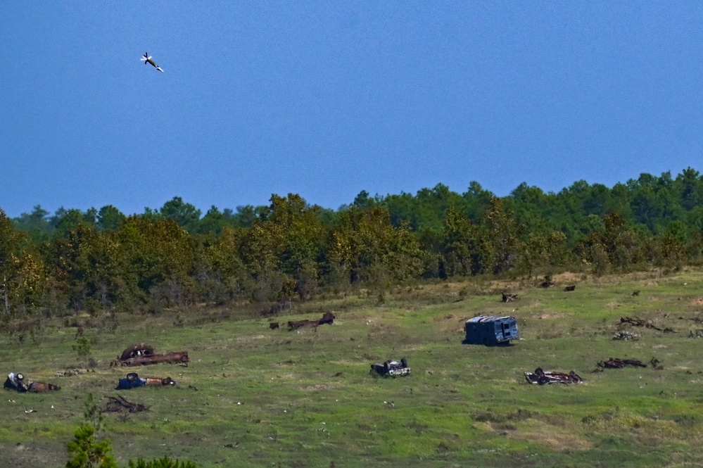 60th FS conducts first live weapons drop since squadron reactivation