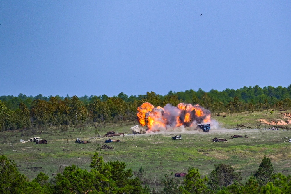 60th FS conducts first live weapons drop since squadron reactivation