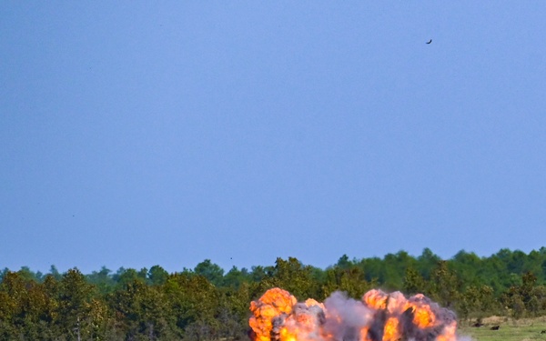 60th FS conducts first live weapons drop since squadron reactivation