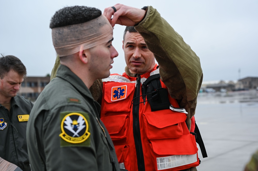 Safety training for Fiesta of Flight airshow