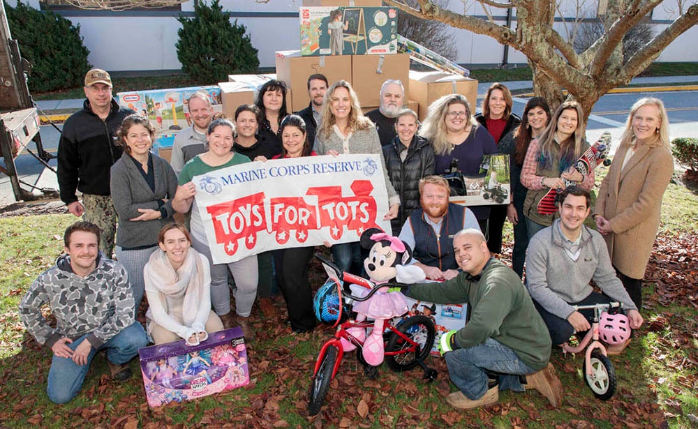 NUWC Division Newport’s annual Toys for Tots drive nets nearly 1,200 donations